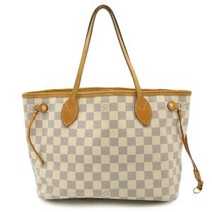 LOUIS VUITTON Ivory Damier Neverfull PM Shoulder Bag